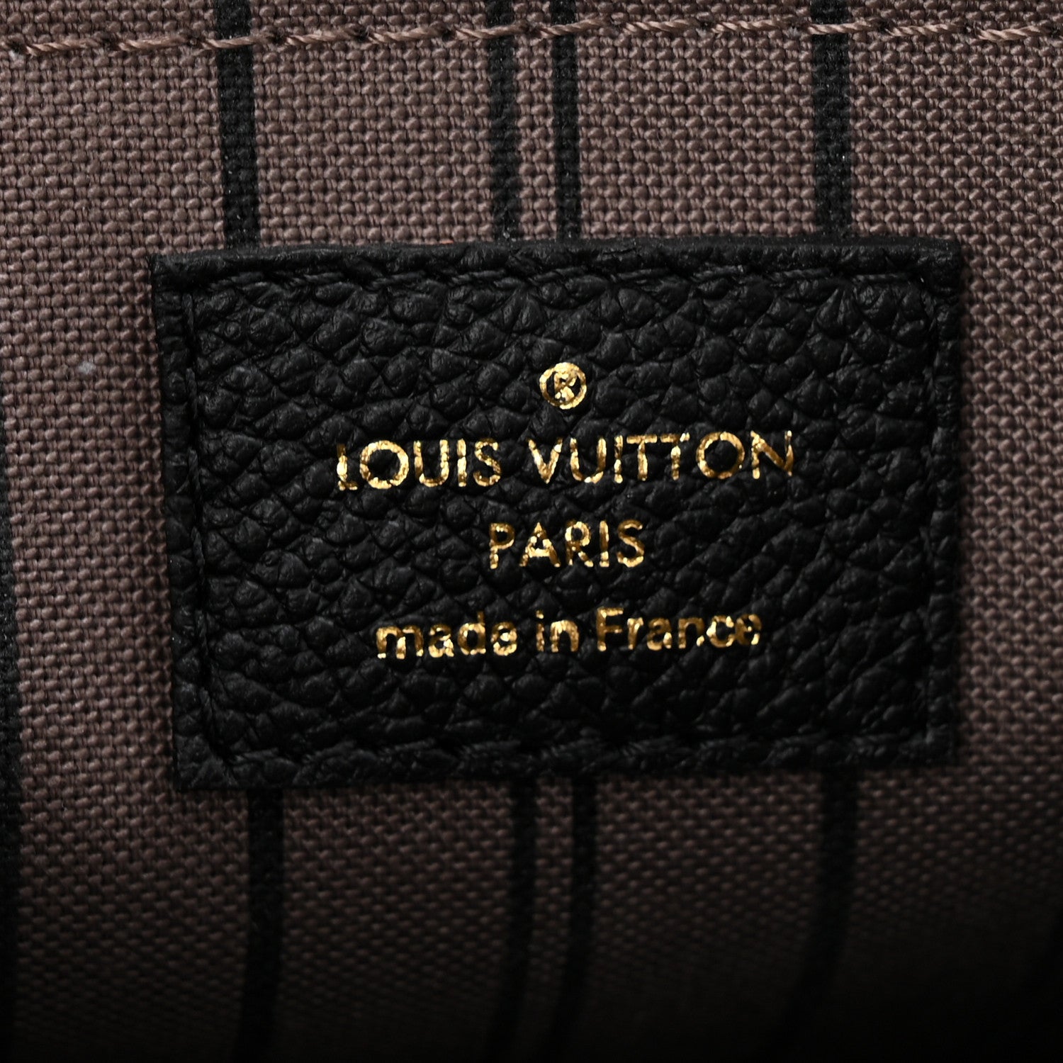 Louis Vuitton Empreinte Montaigne BB Black
