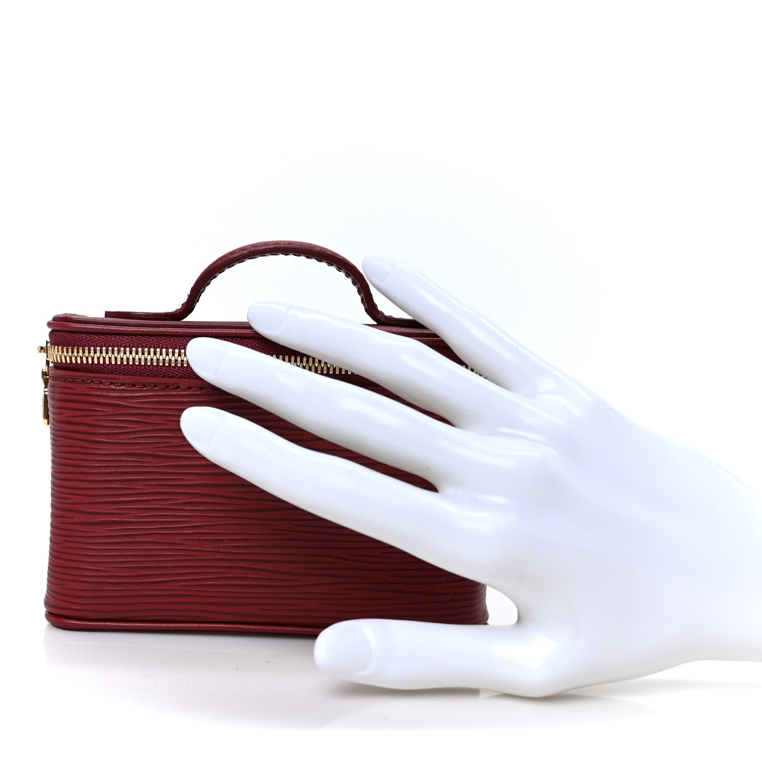 Louis Vuitton Epi Nice Beauty Monogram Rouge