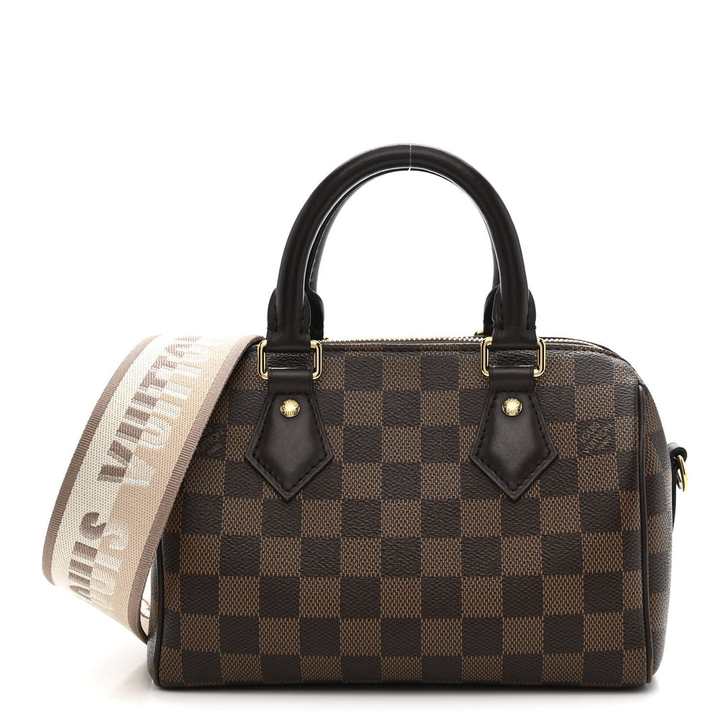 Louis Vuitton Damier Ebene Speedy Bandouliere 20