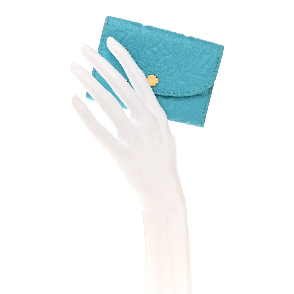 Louis Vuitton LV X TM Empreinte Rosalie Coin Purse Kabira Blue