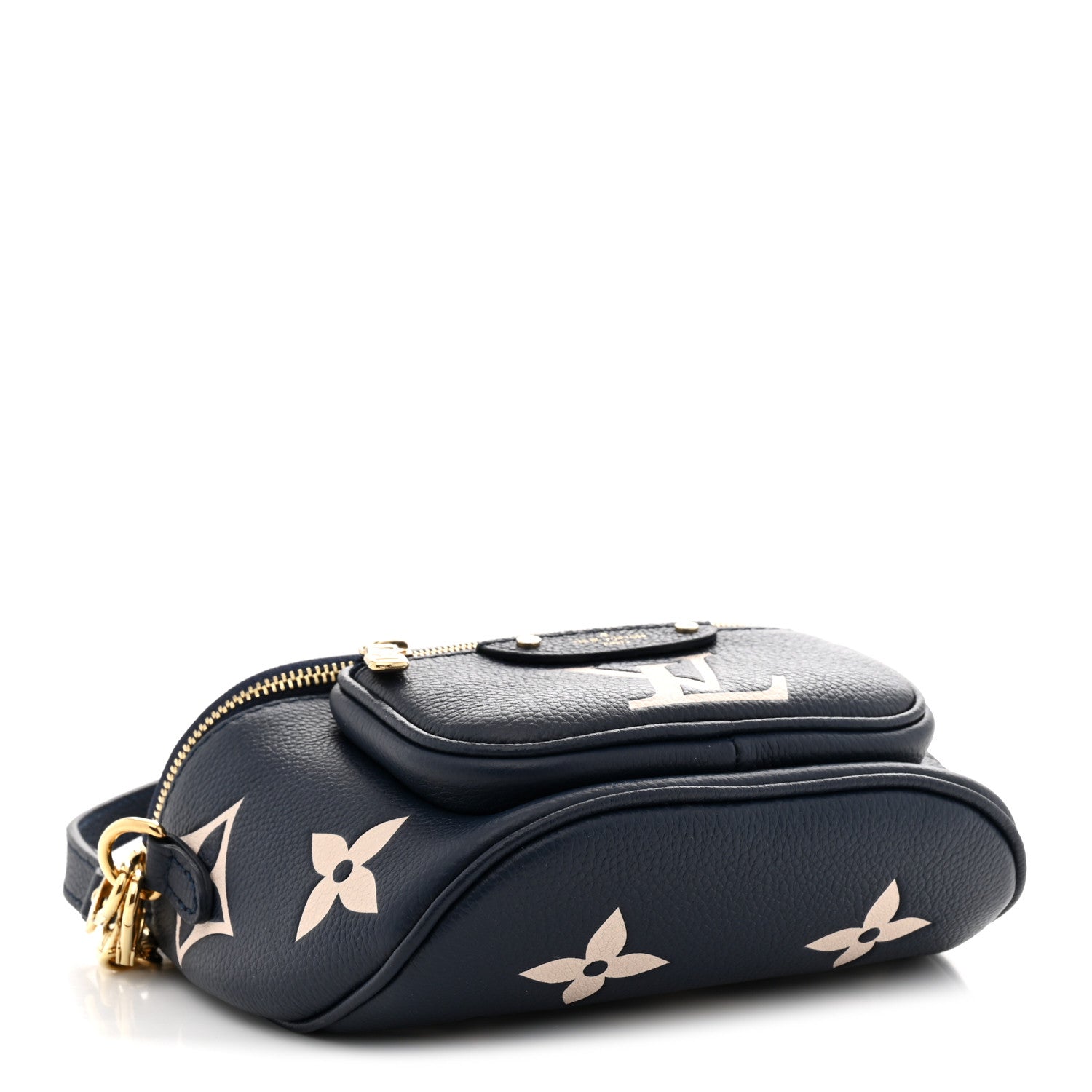 Louis Vuitton Empreinte Monogram Giant Mini By The Pool Bumbag Blue Beige