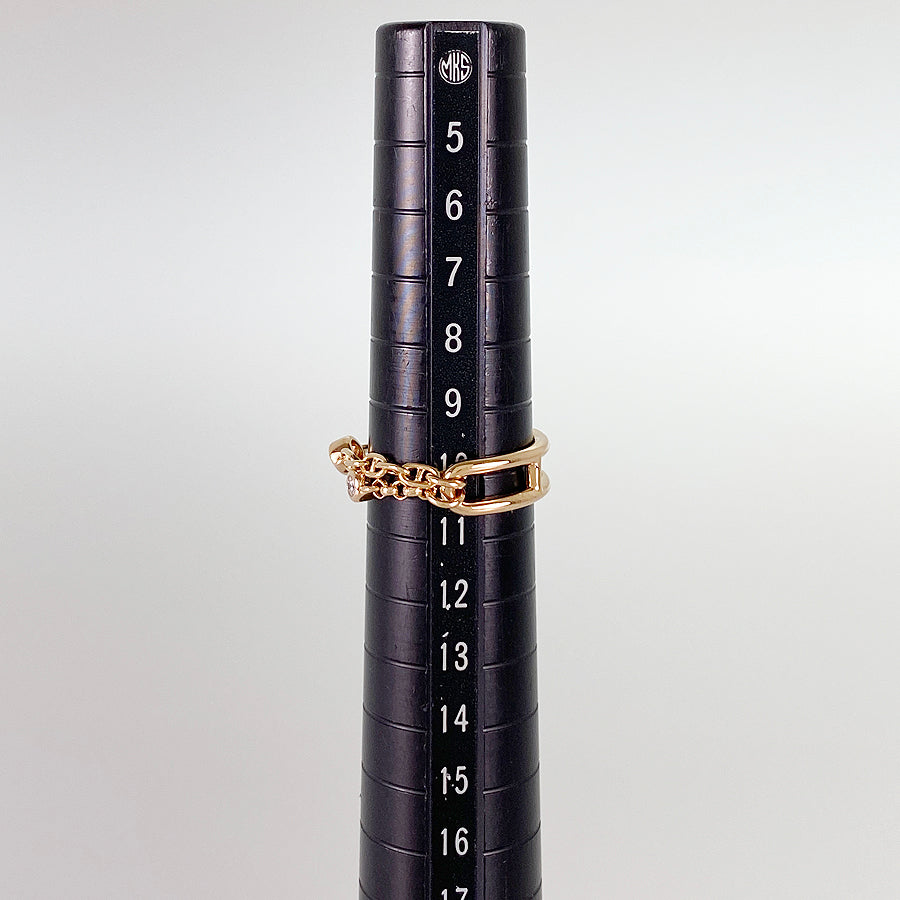 HERMES Chaine d'Ancre chaos Ring