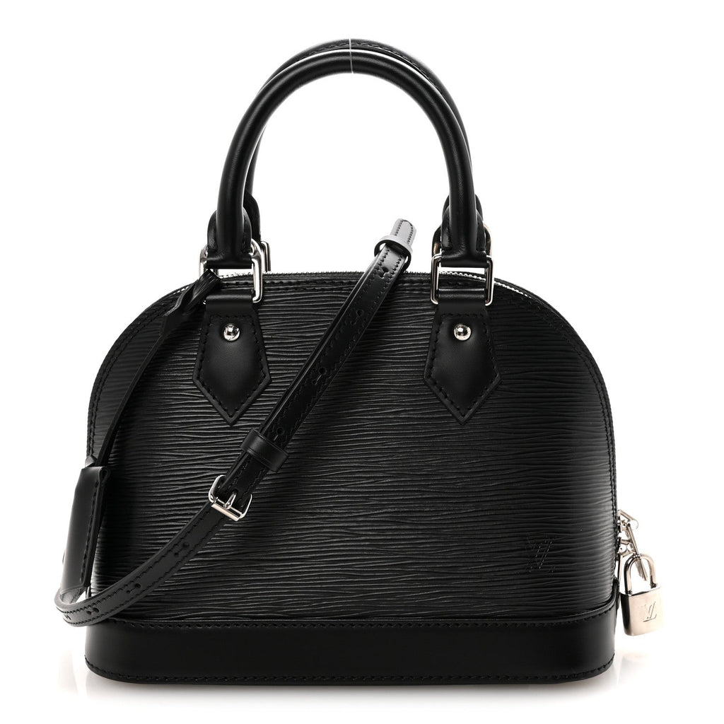 Louis Vuitton Epi Alma BB Black