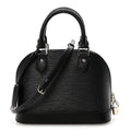 Louis Vuitton Epi Alma BB Black