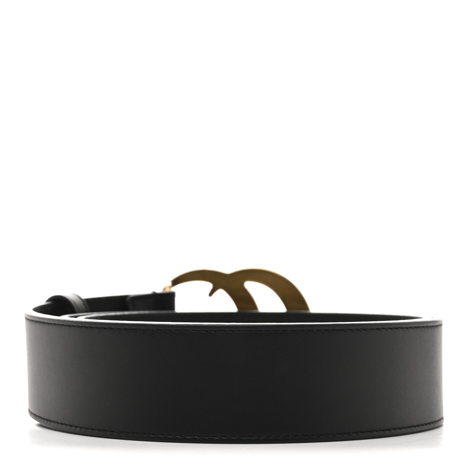 Gucci Calfskin Double G 40mm Belt 90 36 Black