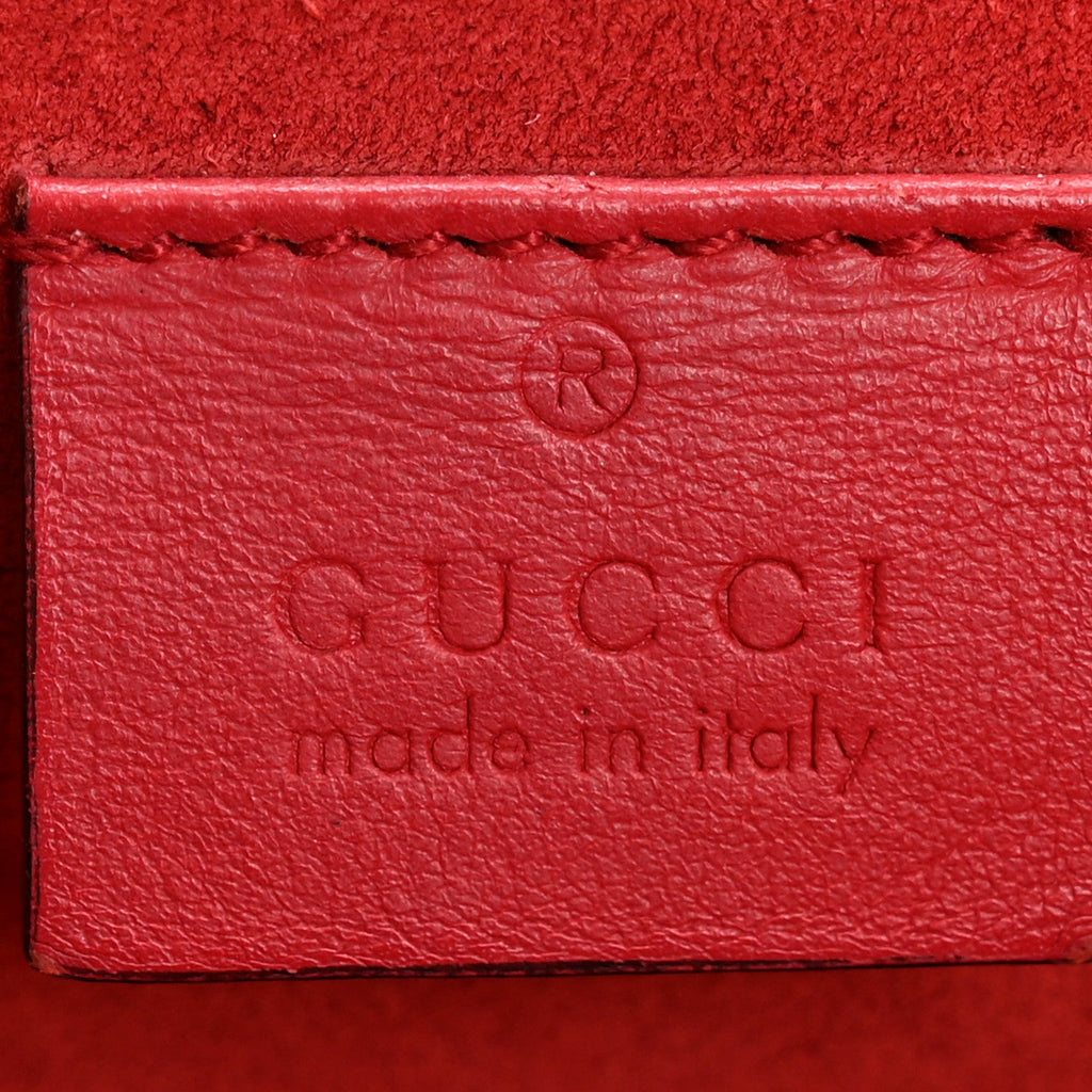 Gucci GG Supreme Monogram Small Dionysus Shoulder Bag Red
