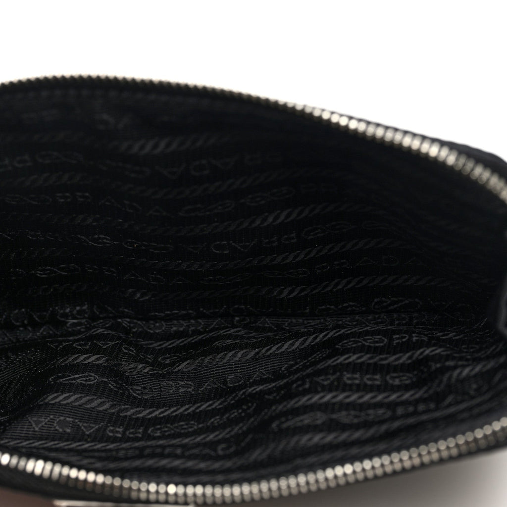 Prada Nylon Tessuto Pouch Black