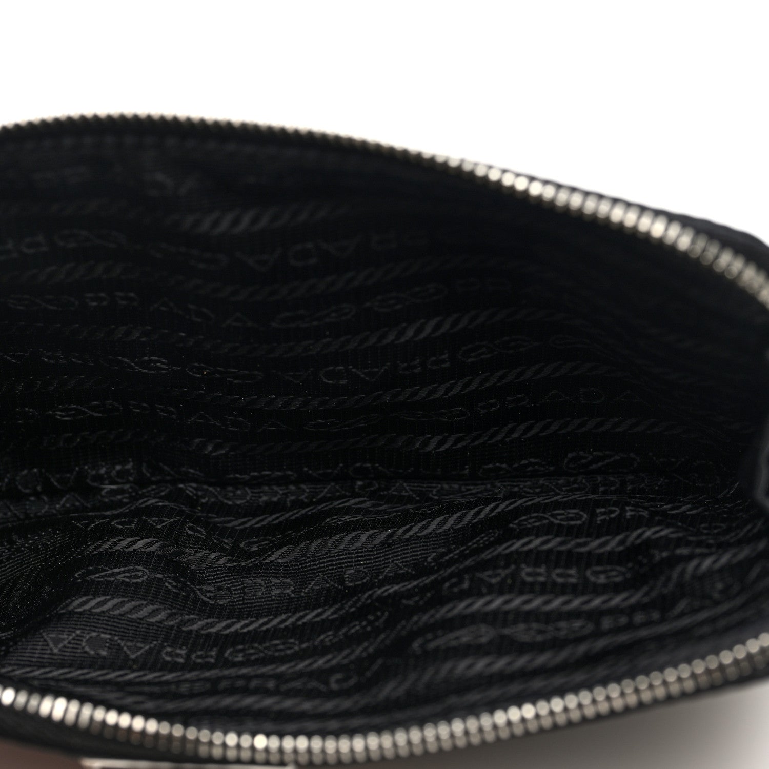 Prada Nylon Tessuto Pouch Black
