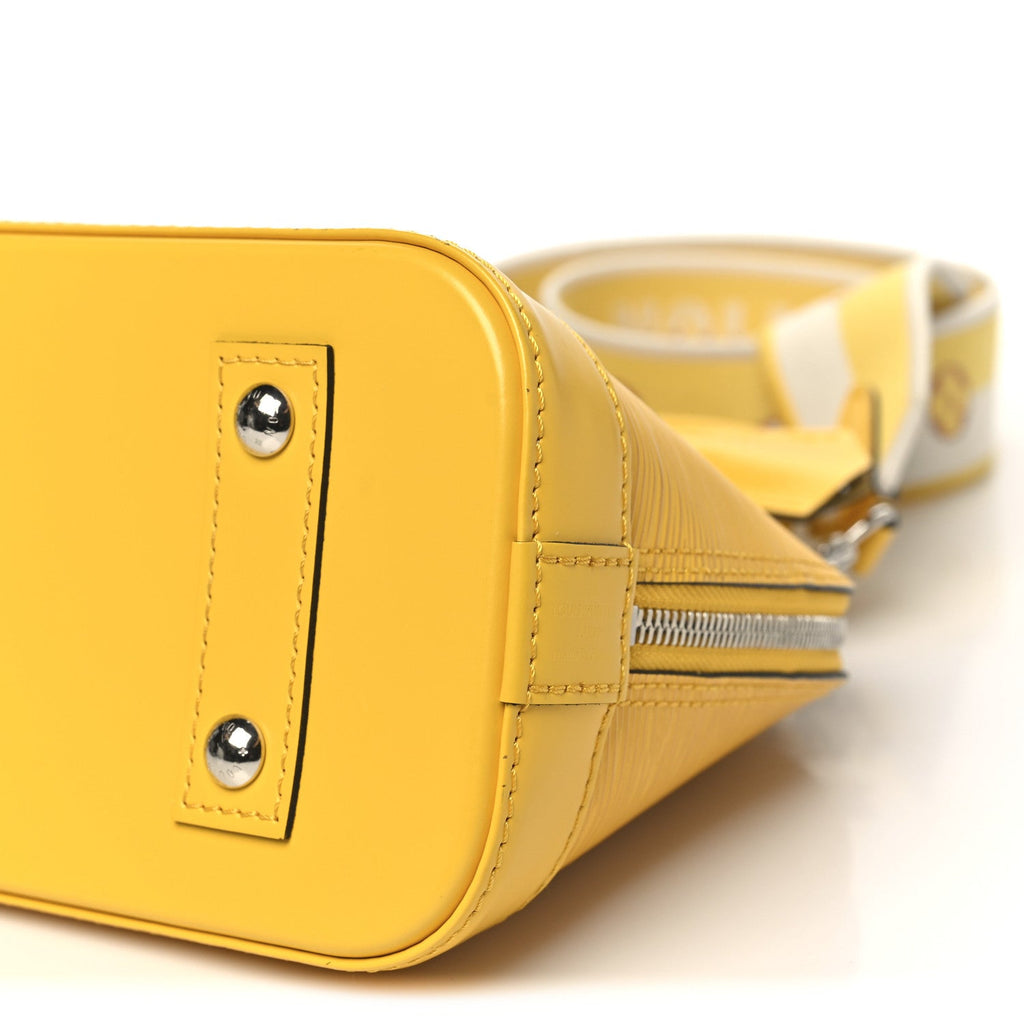 Louis Vuitton Epi Jacquard Alma BB Sunflower