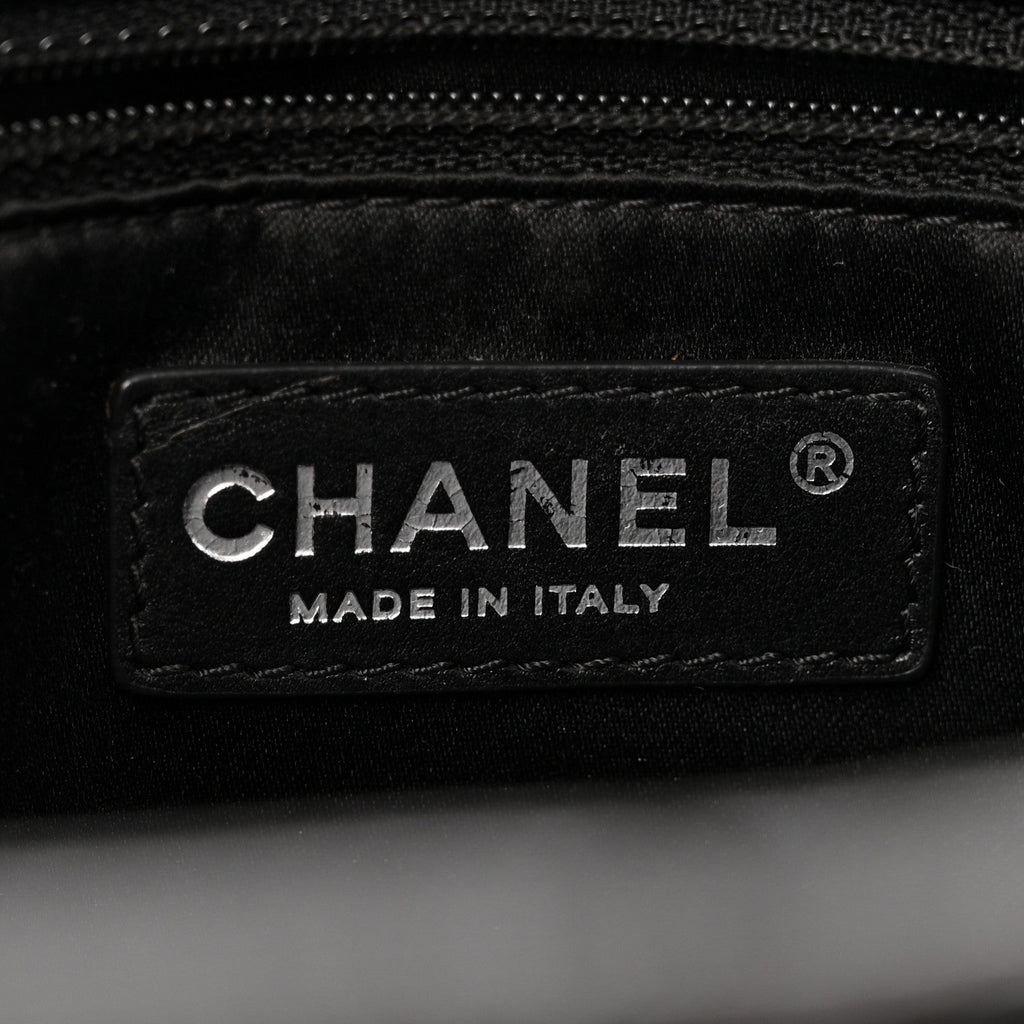 Chanel Caviar Quilted Grand Shopping Tote GST Black