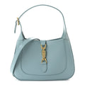 Gucci Boarded Dyana Lux Calfskin Small Jackie 1961 Hobo Dusty Azure