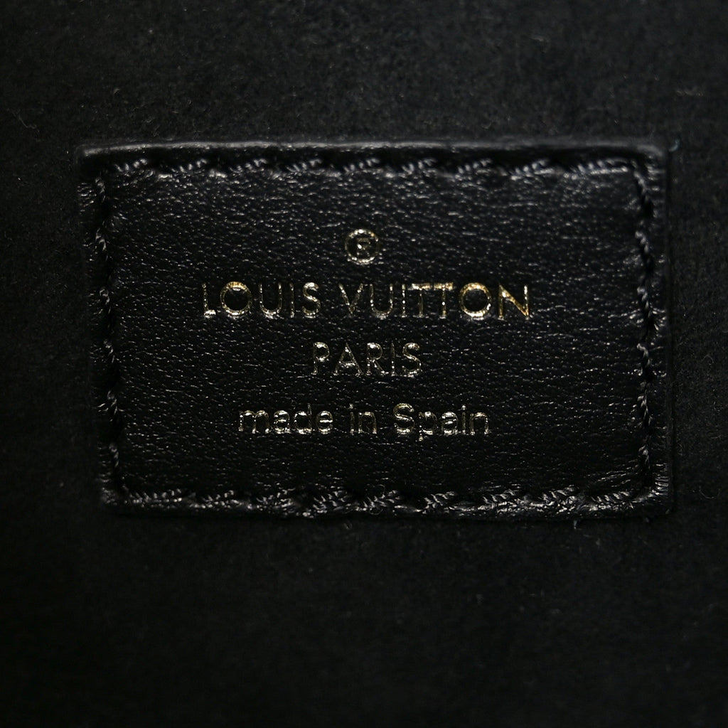Louis Vuitton Epi Dauphine MM Black