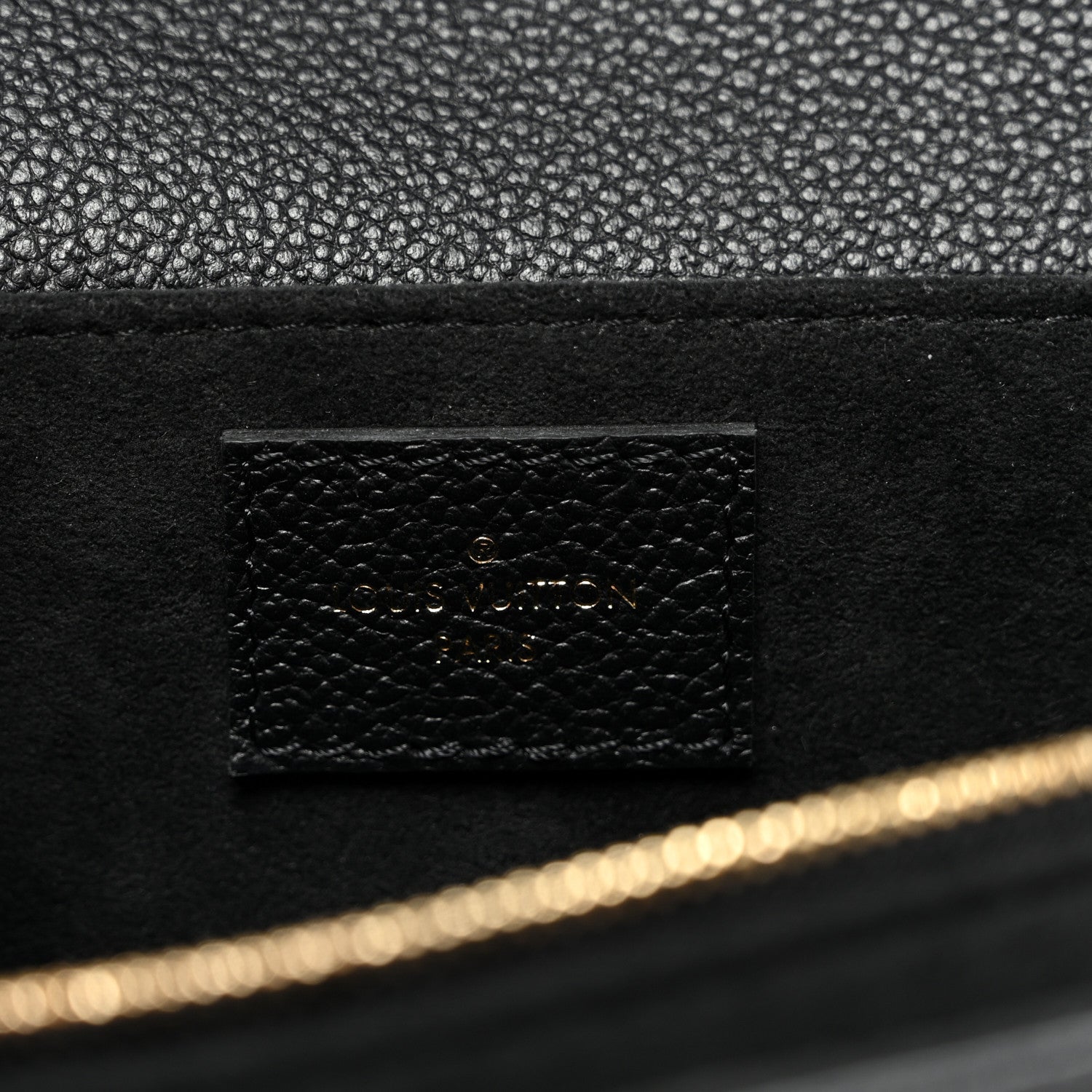 Louis Vuitton Empreinte Pochette Metis East West Black