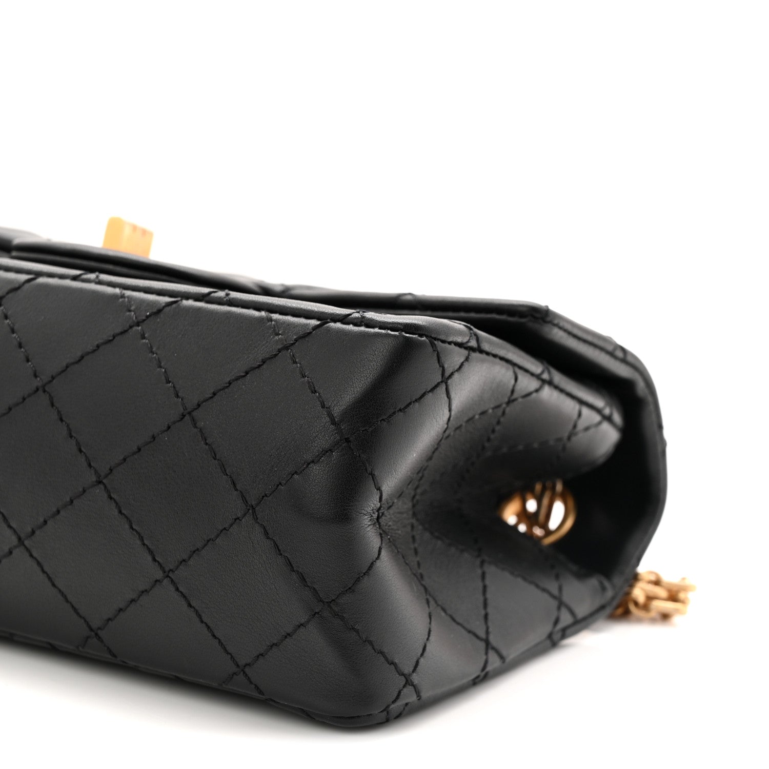 Chanel Calfskin Quilted 2.55 Reissue Mini Flap Black