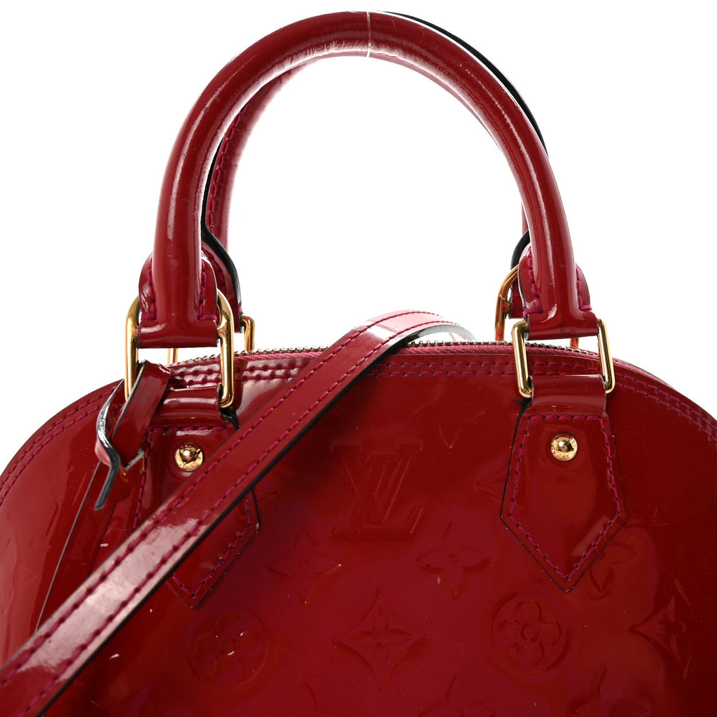 Louis Vuitton Vernis Alma BB Rose Indien