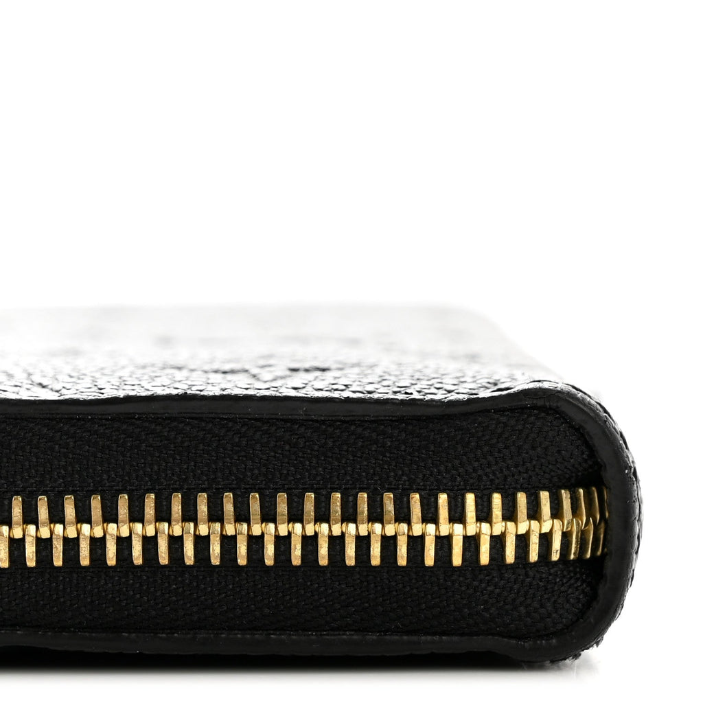 Louis Vuitton Empreinte Clemence Wallet Black
