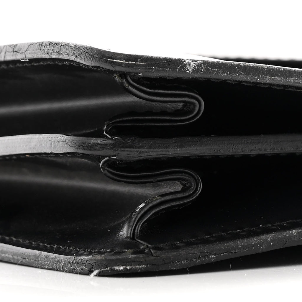 Louis Vuitton Epi Serviette Conseiller Briefcase Black