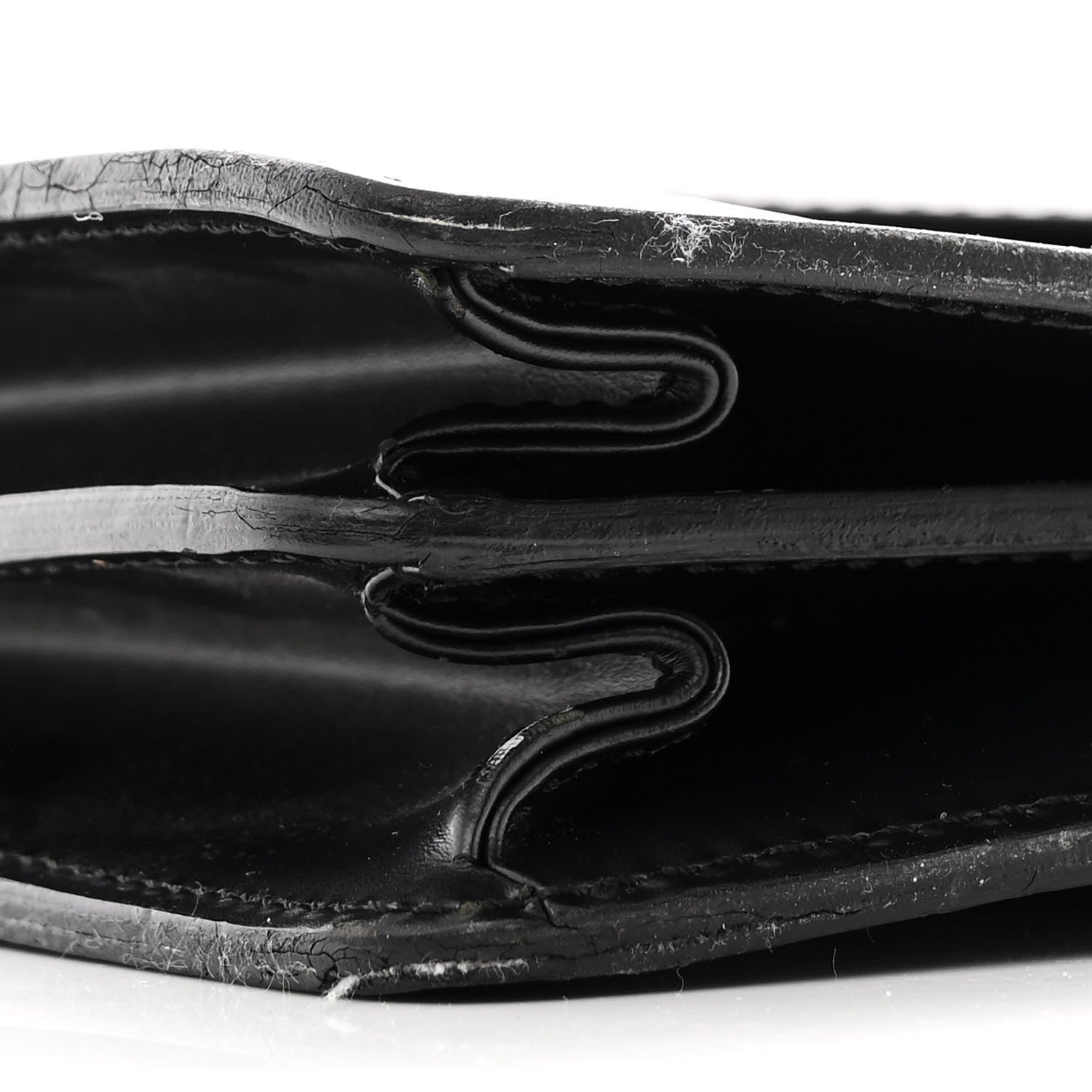 Louis Vuitton Epi Serviette Conseiller Briefcase Black