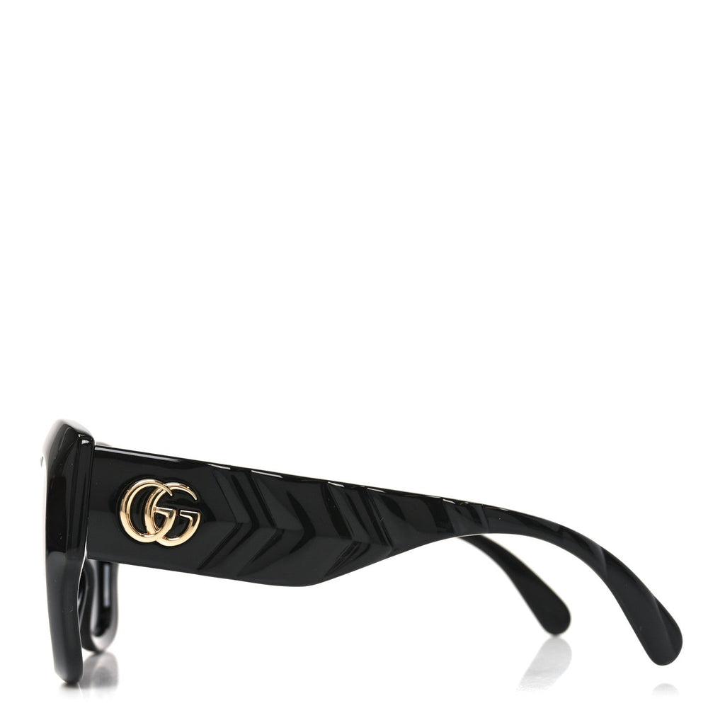 Gucci Acetate GG Butterfly Sunglasses GG0808S Black