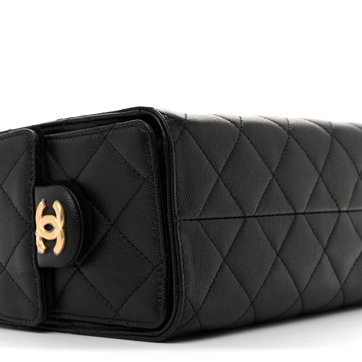 Chanel Caviar Quilted Mini Chanel 25 Handbag Black