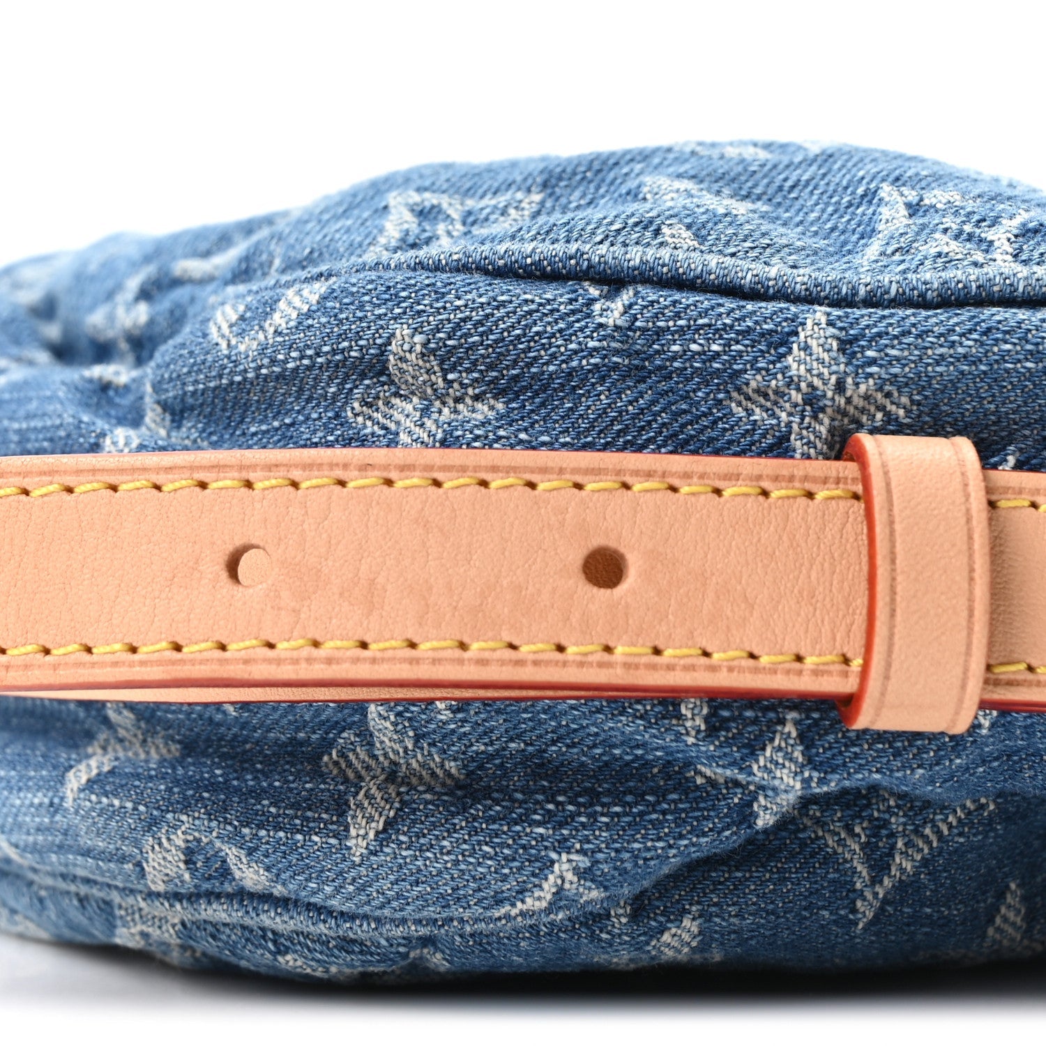 Louis Vuitton Monogram Denim Croissant MM Blue