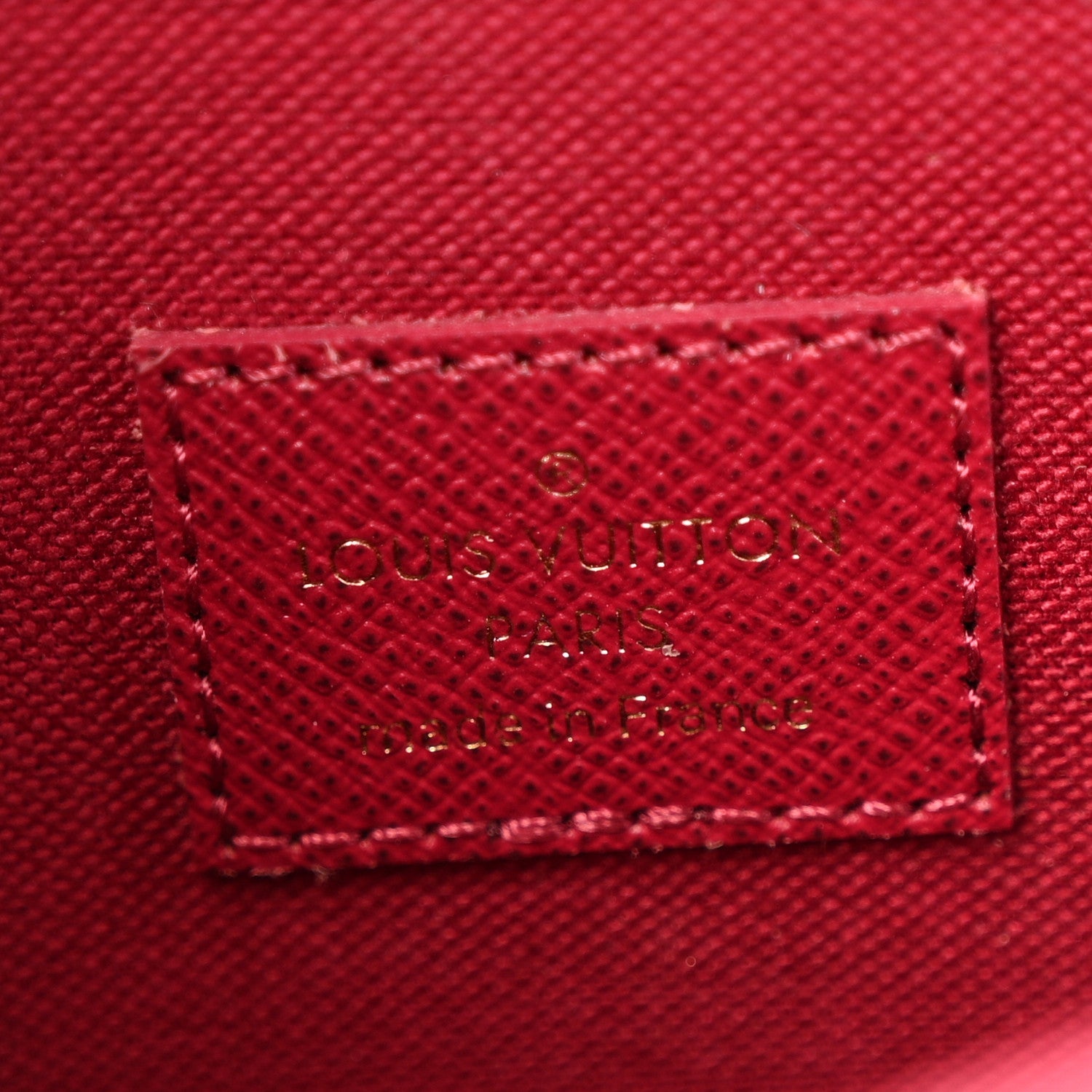 Louis Vuitton Monogram Pochette Felicie Chain Wallet Fuchsia