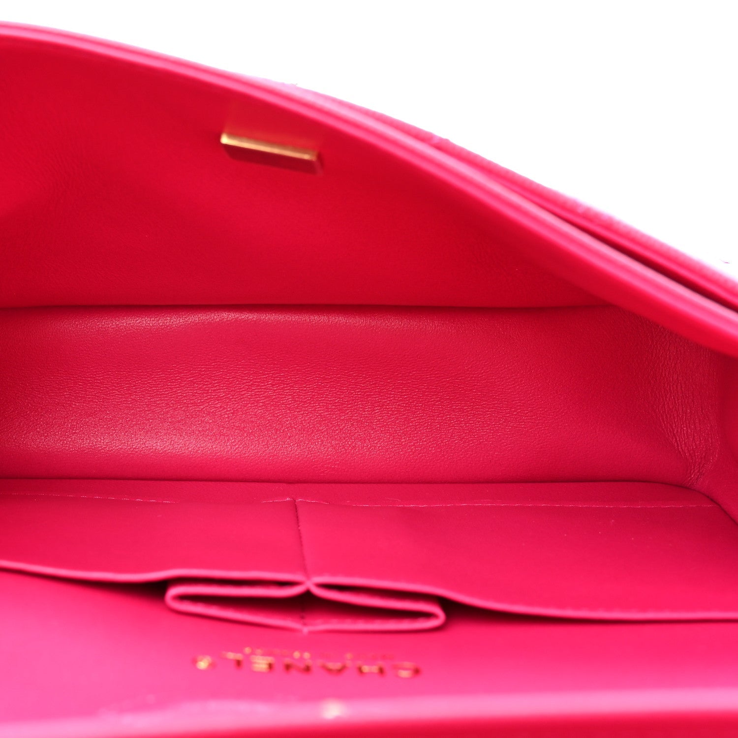 Chanel Caviar Quilted Small Double Flap Fuchsia