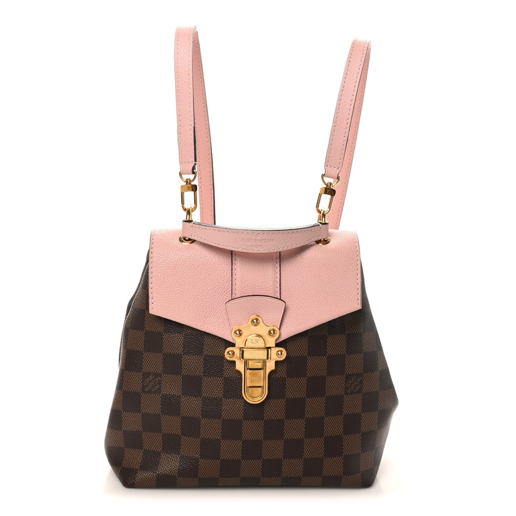 Louis Vuitton Damier Ebene Clapton Backpack Magnolia