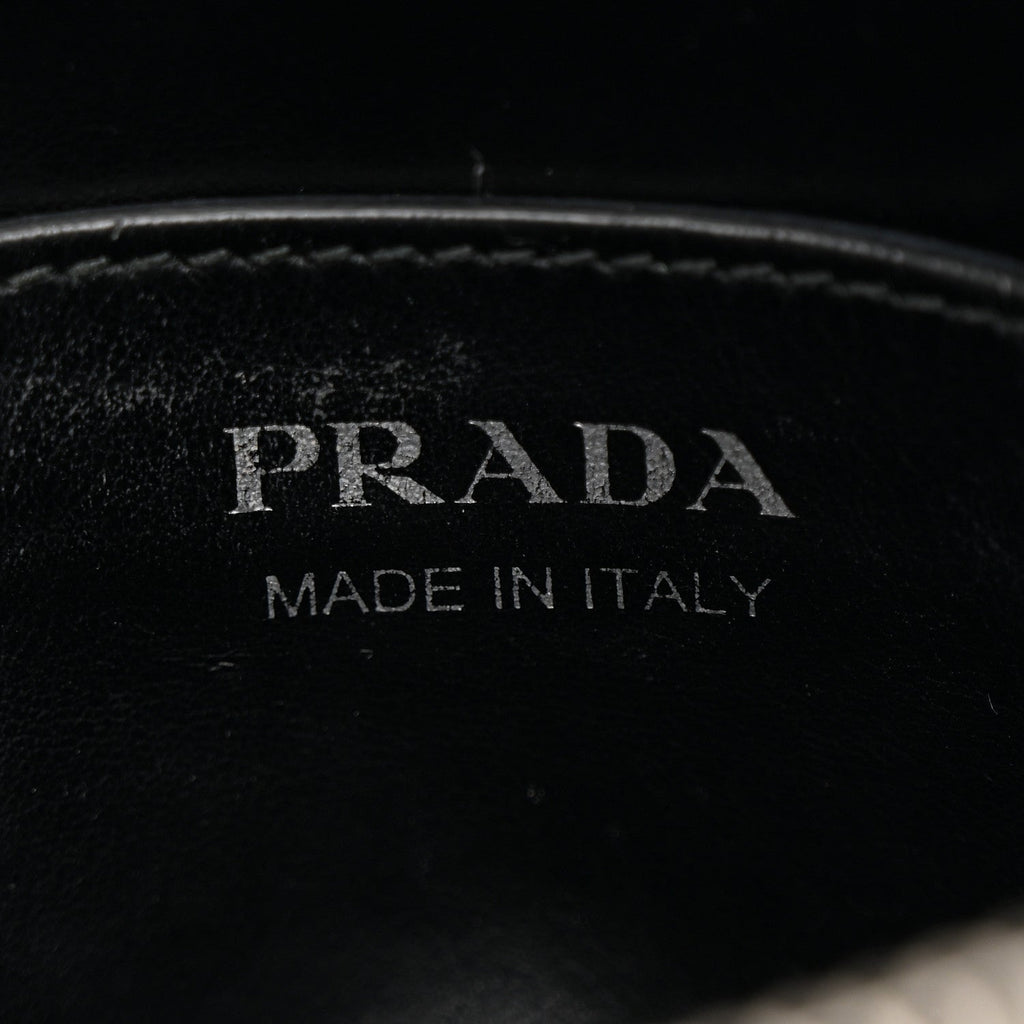 Prada Soft Calfskin Diagramme Camera Bag Black