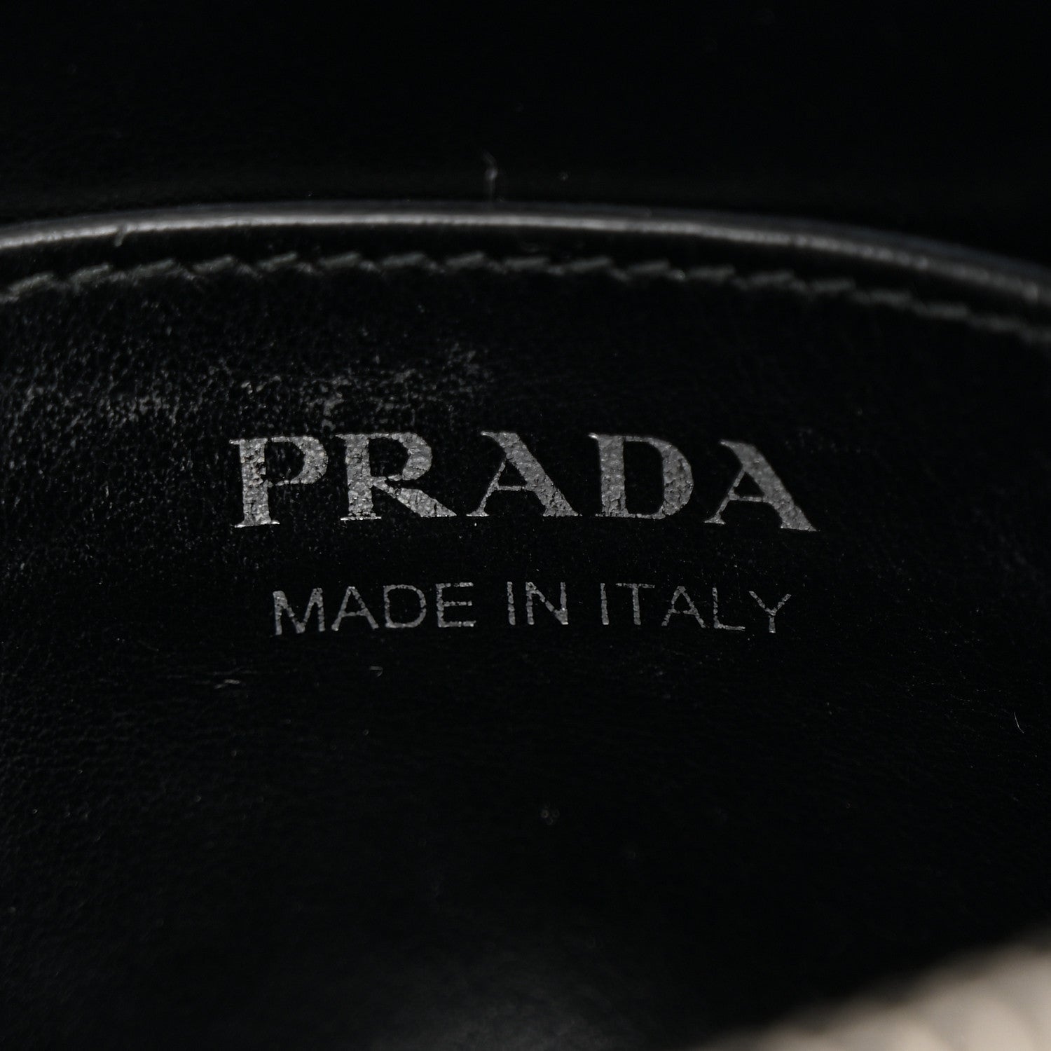 Prada Soft Calfskin Diagramme Camera Bag Black