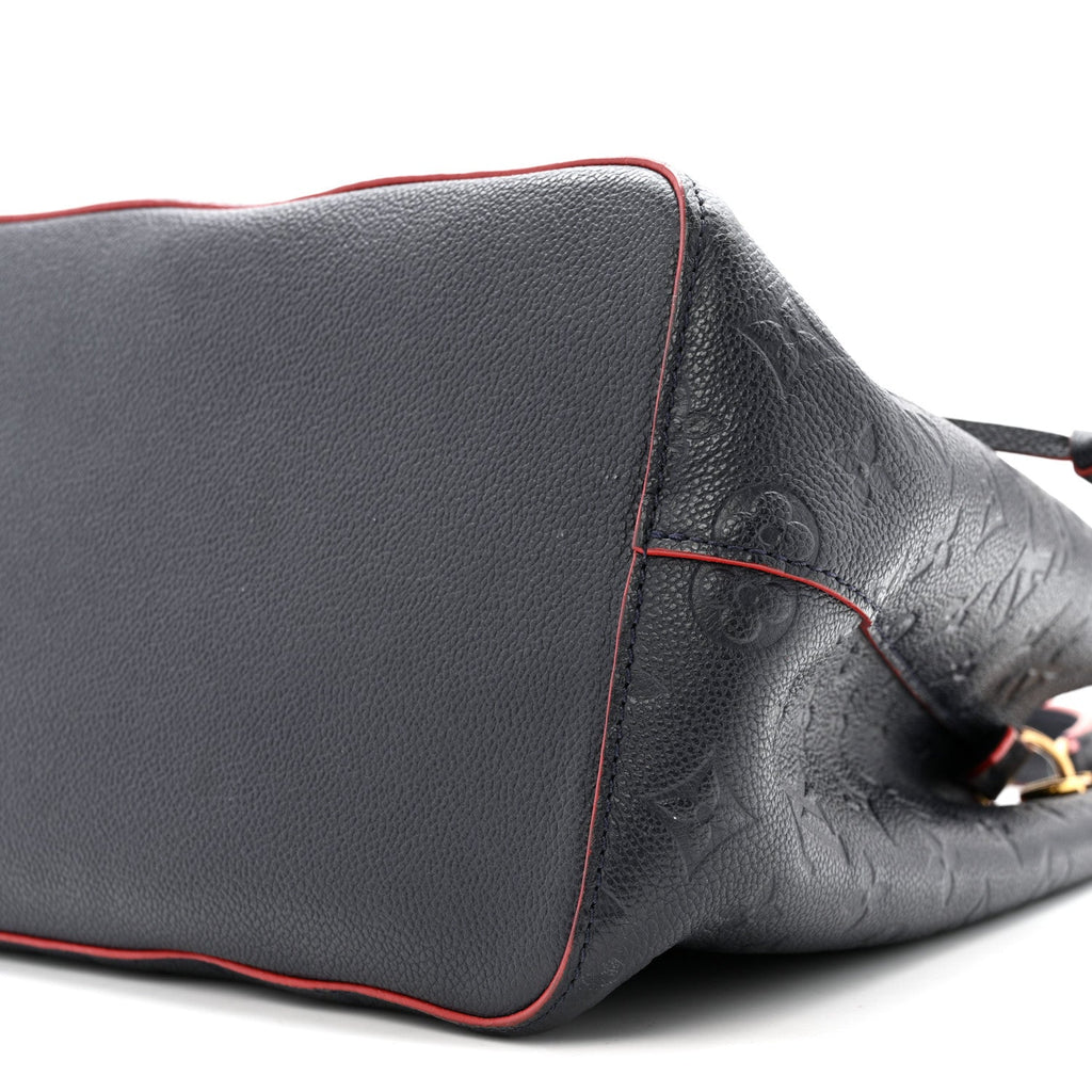 Louis Vuitton Empreinte Neonoe MM Marine Rouge