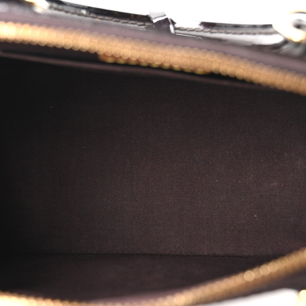 Louis Vuitton Vernis Alma BB Amarante
