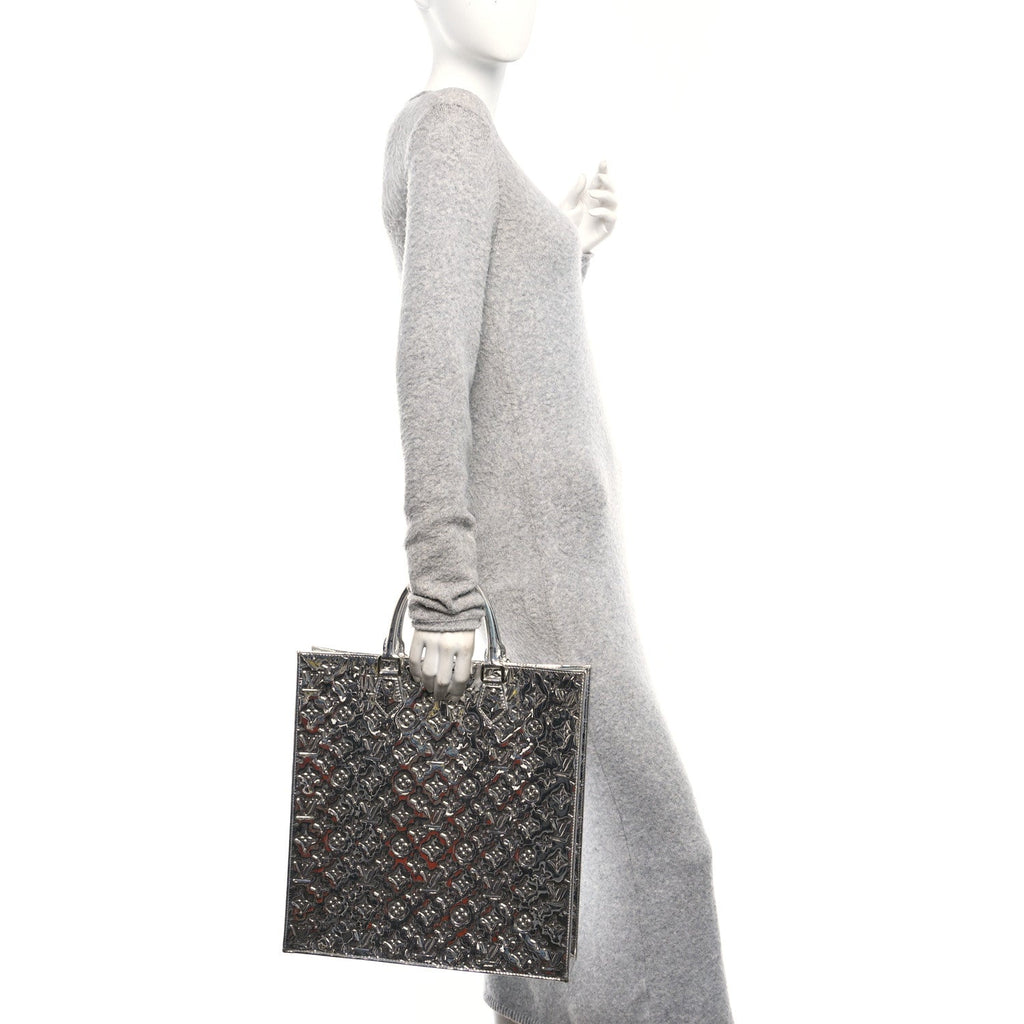 Louis Vuitton Monogram Miroir Sac Plat Silver