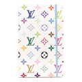 Louis Vuitton LV x TM Monogram Multicolor Jane Notebook MM White