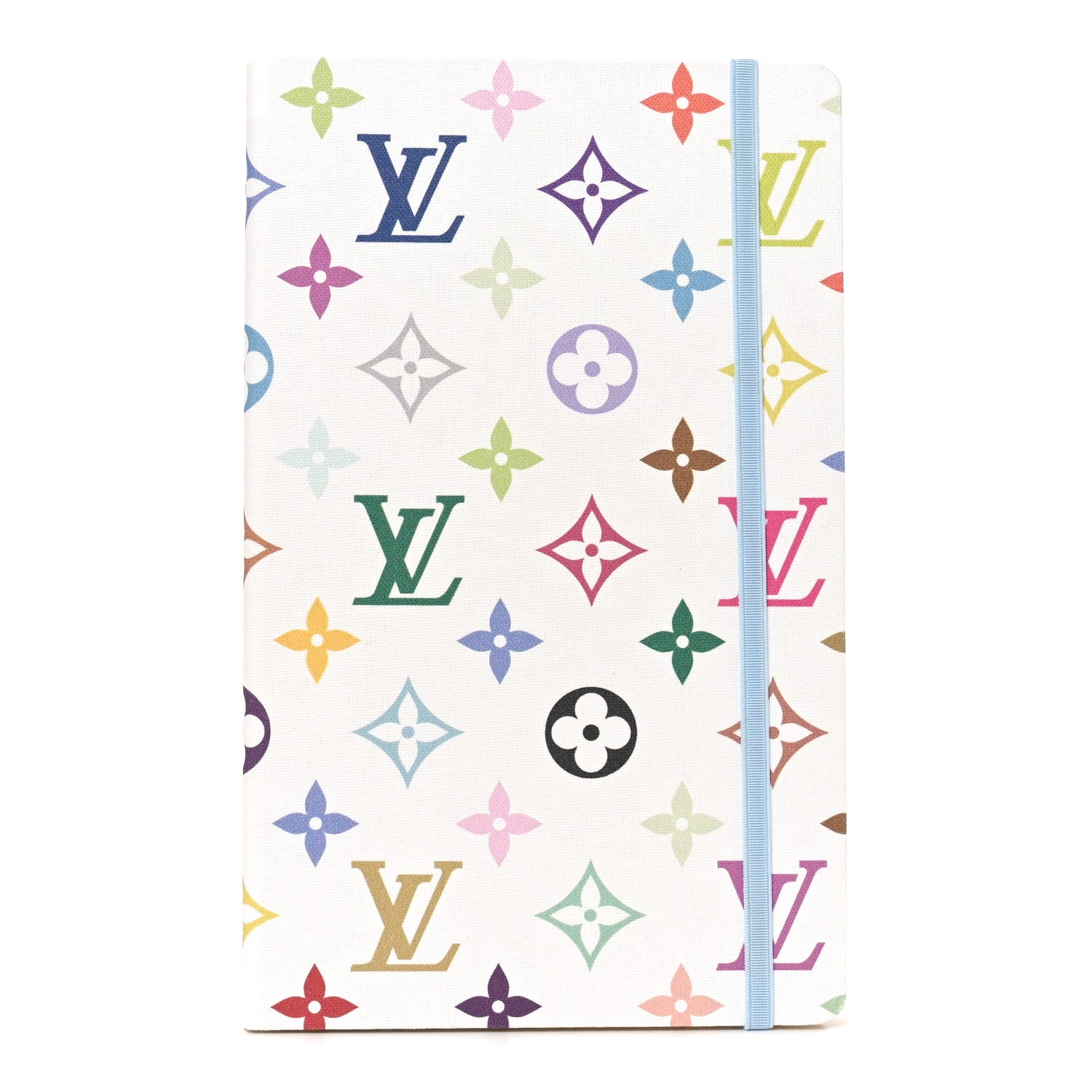 Louis Vuitton LV x TM Monogram Multicolor Jane Notebook MM White