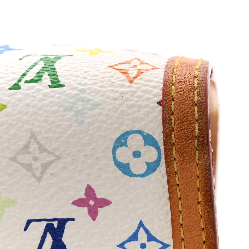 Louis Vuitton Monogram Multicolor Porte Tresor International Wallet White