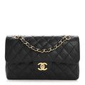 Chanel Caviar Quilted Small Double Flap Black