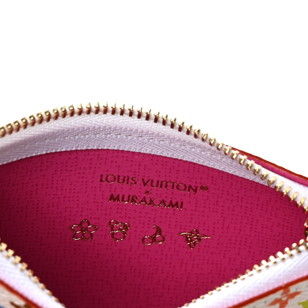 Louis Vuitton LV X TM Monogram Multicolor Key Pouch White