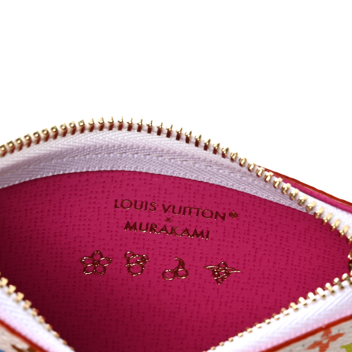 Louis Vuitton LV X TM Monogram Multicolor Key Pouch White