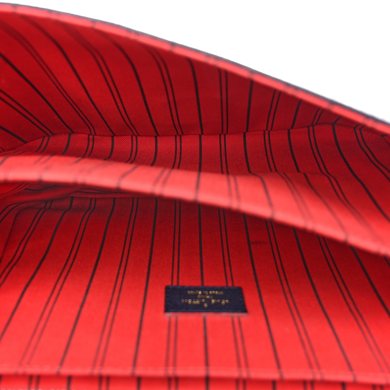 Louis Vuitton Empreinte Pochette Metis Marine Rouge
