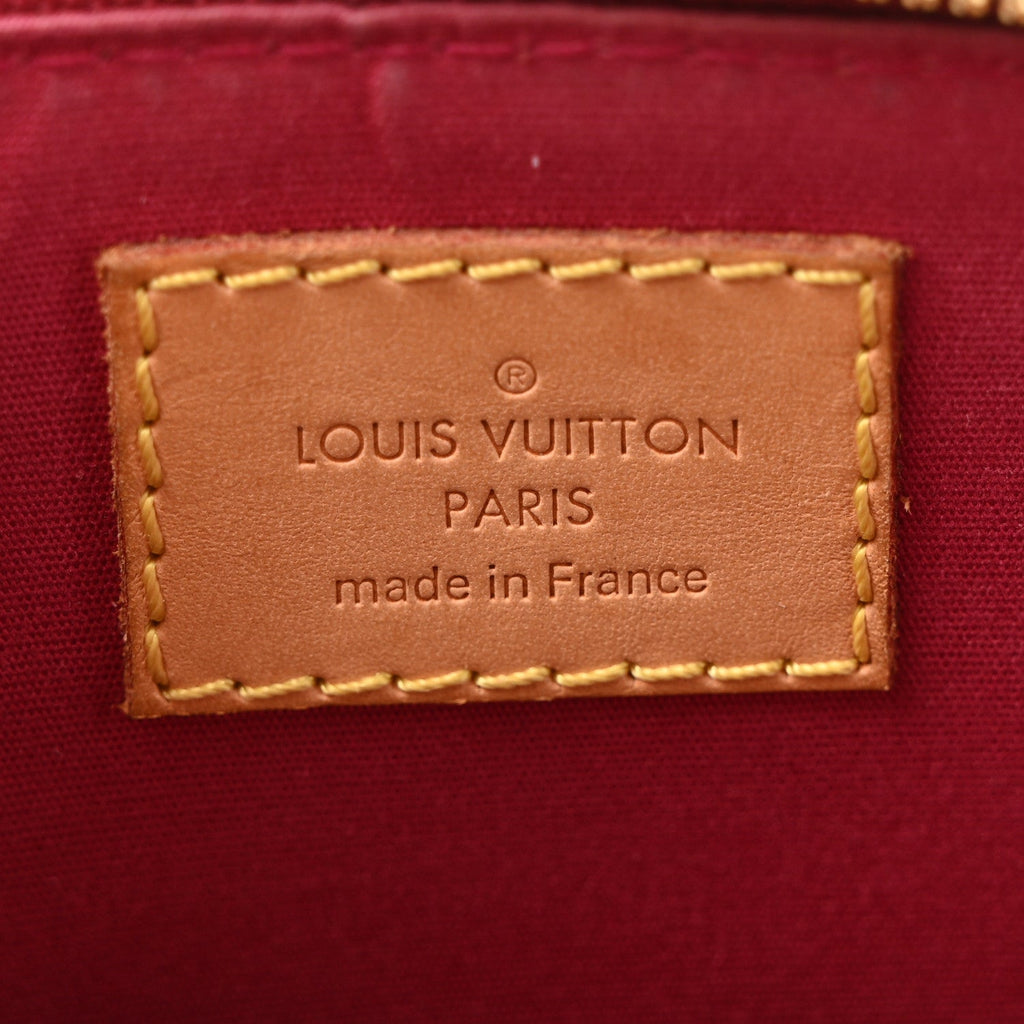 Louis Vuitton Vernis Alma BB Rose Indien
