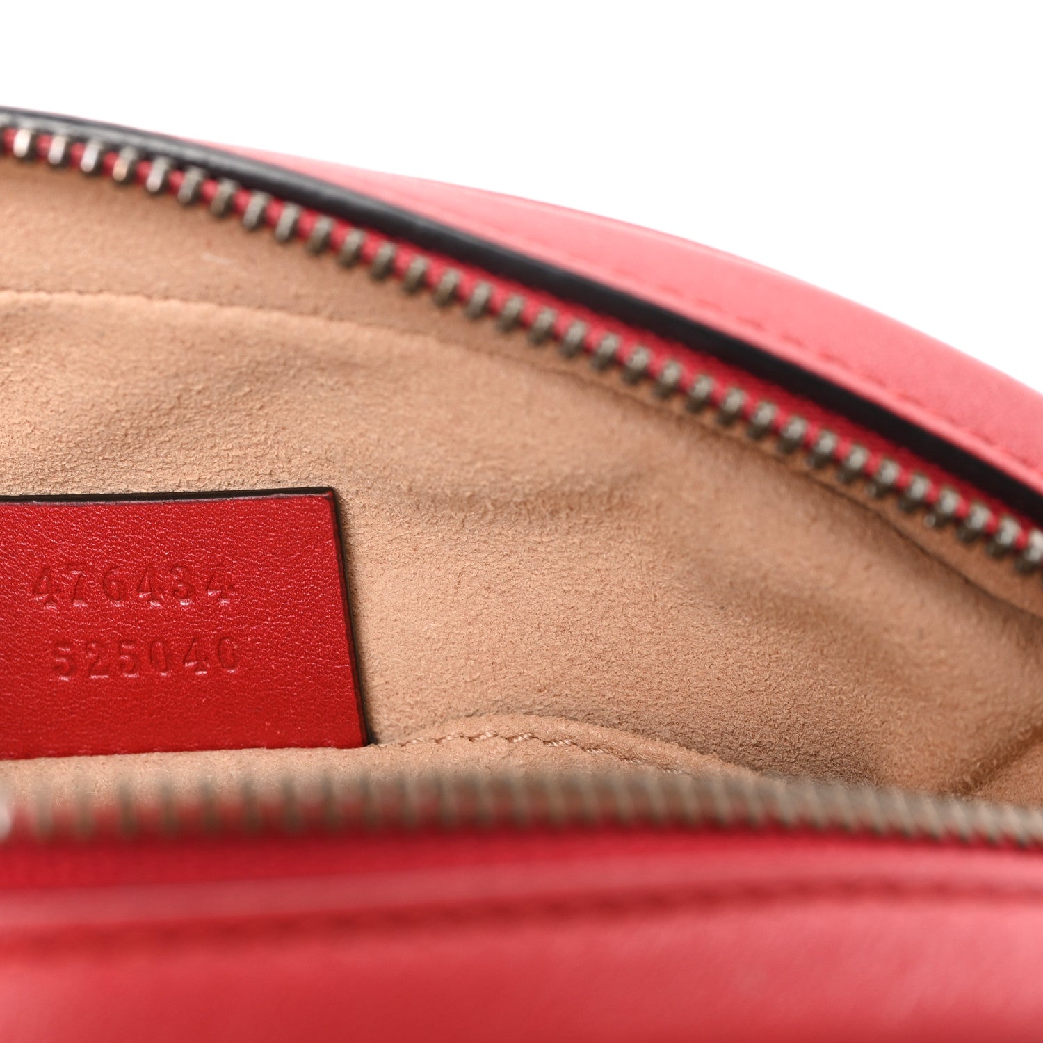 Gucci Calfskin Matelasse GG Marmont Belt Bag 75 30 Hibiscus Red