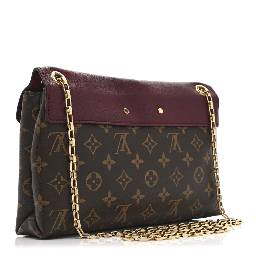 Louis Vuitton Monogram Pallas Chain Aurore