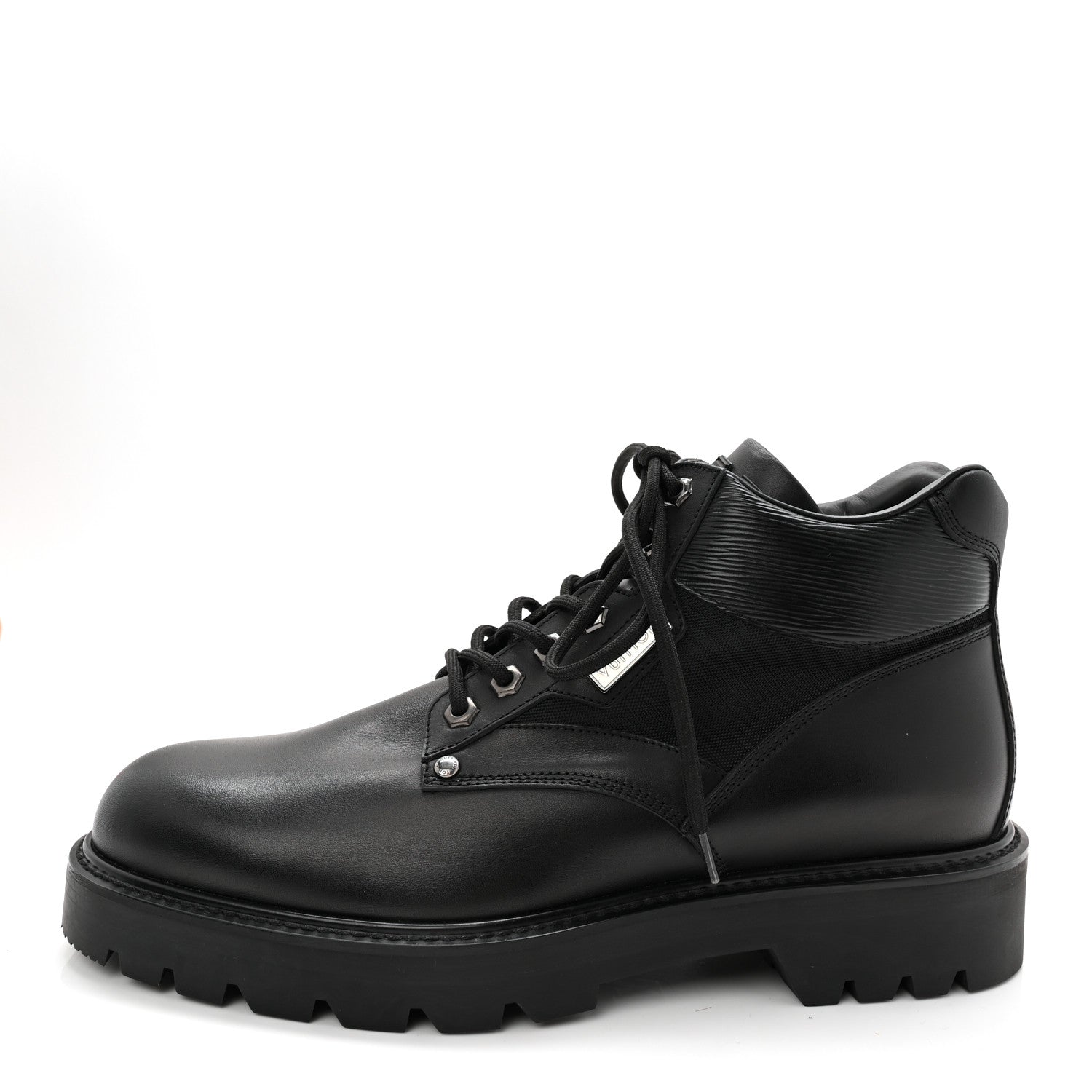 Louis Vuitton Calfskin Epi Oberkampf Ankle Boots 9.5 Black