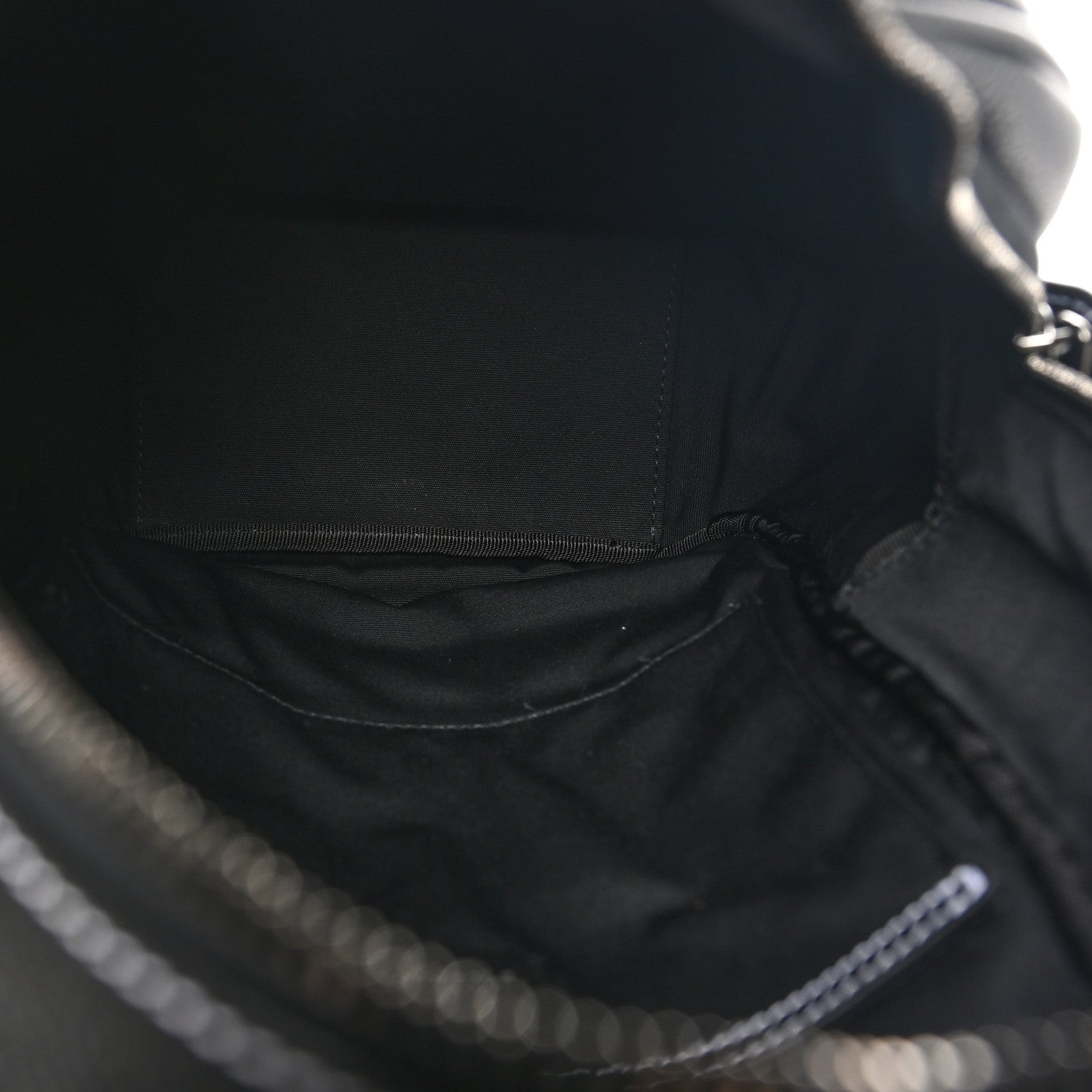 Christian Dior X PETER DOIG Grained Calfskin Slingbag Backpack Black