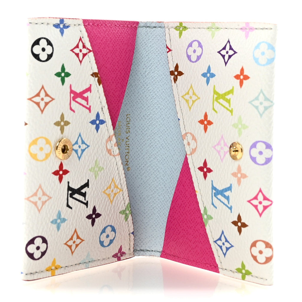 Louis Vuitton LV X TM Monogram Multicolor Slim Card Holder White