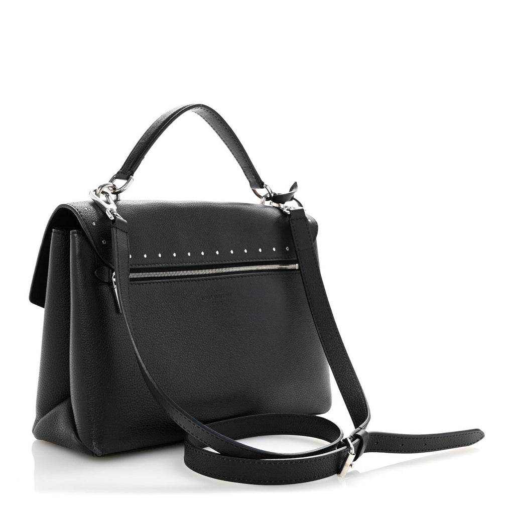Louis Vuitton Soft Calfskin My Lockme Studs Black