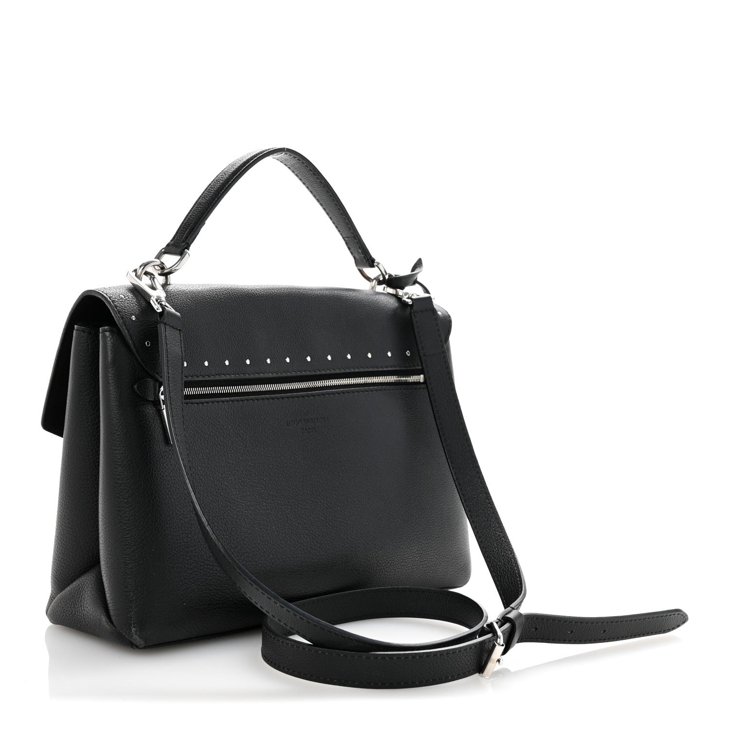 Louis Vuitton Soft Calfskin My Lockme Studs Black