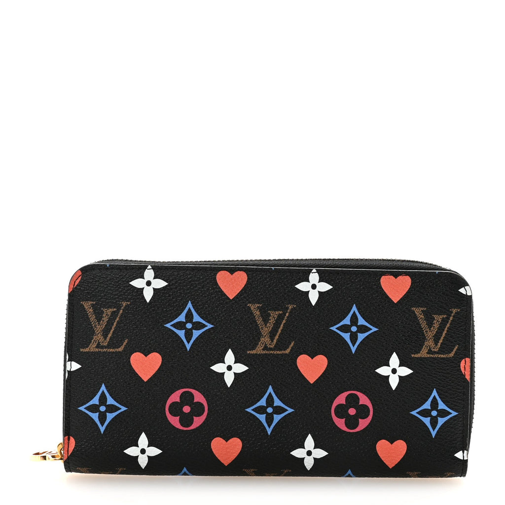 Louis Vuitton Game On Zippy Wallet Black
