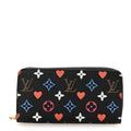 Louis Vuitton Game On Zippy Wallet Black